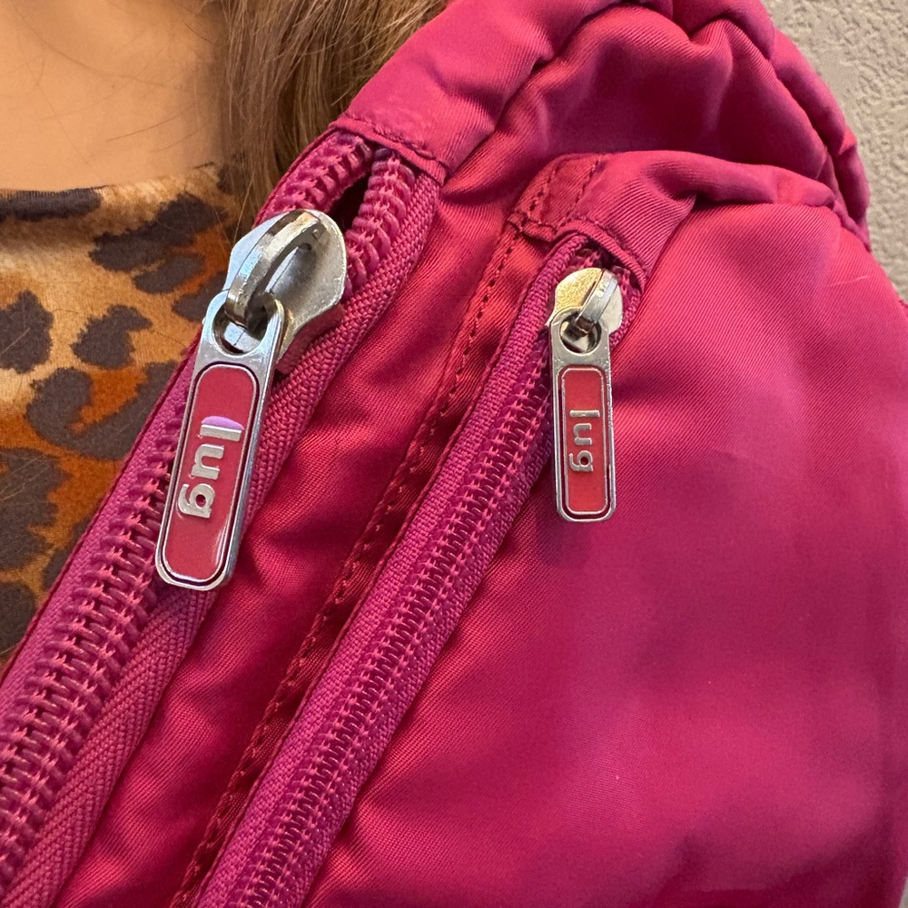 Lug Pink Fuchsia Quilted Sling Bag - Picture 4 of 13
